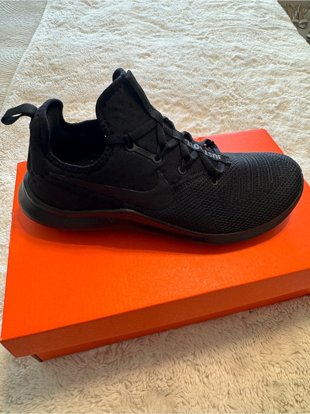 Nike Men’s All-Black Knit Training Sneaker